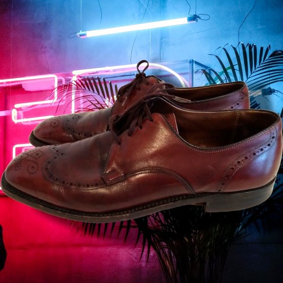 Breather Wright Arch Preserver‎ Brown Leather Oxford Shoes Size 10.5C USA - Picture 3 of 10